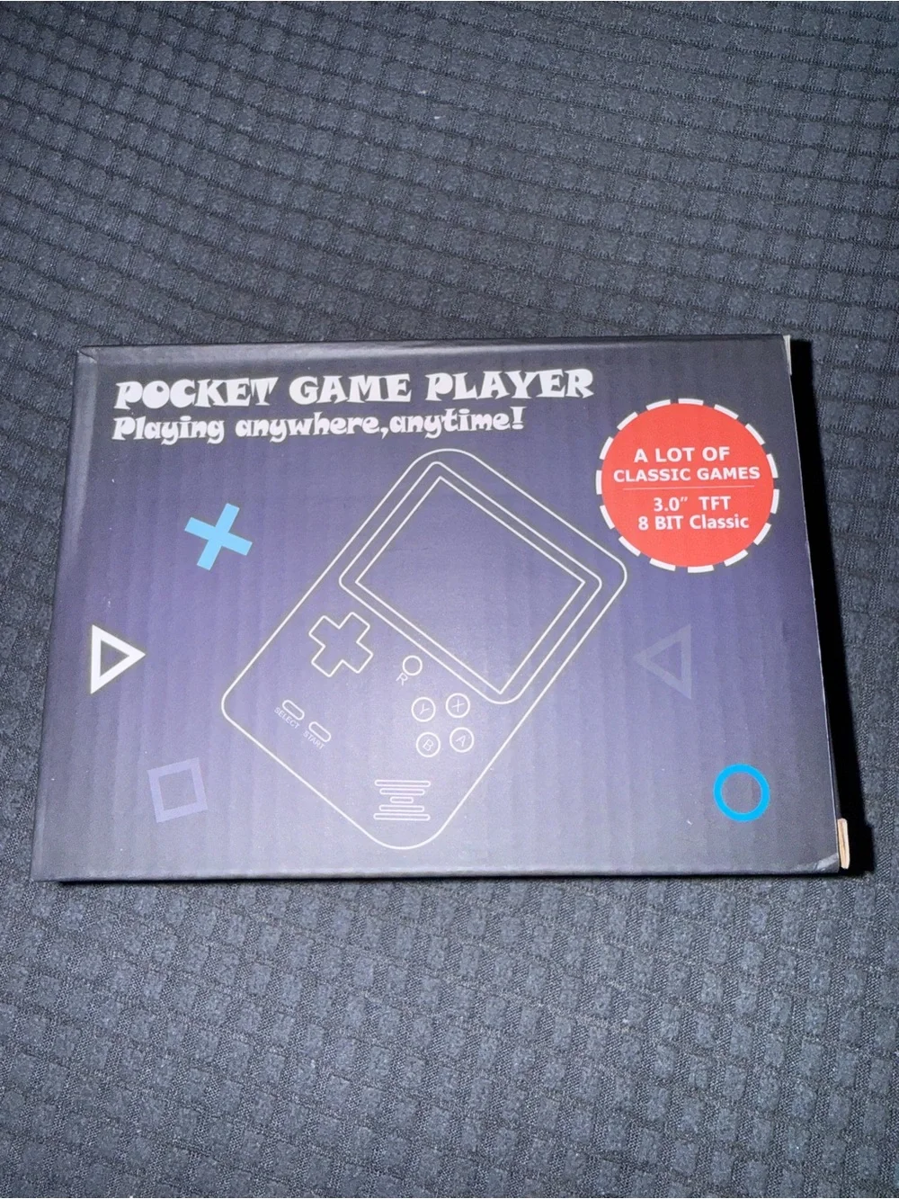 Pocket Game Player Handheld Console - coral
